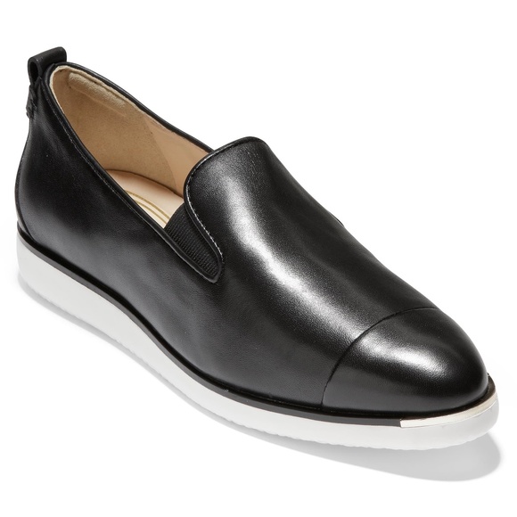 Cole Haan Shoes - Cole Haan Grand Ambition Slip-On Black Sneakers